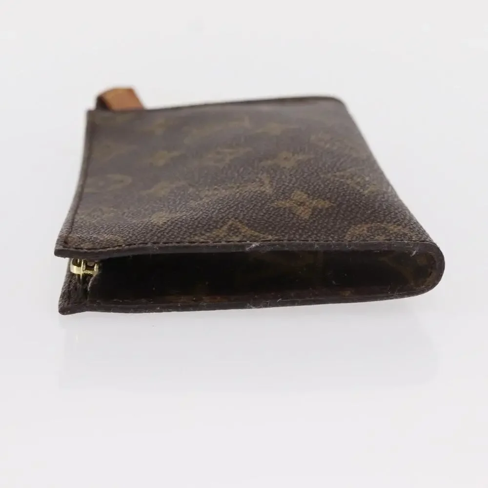 Louis Vuitton Monogram Bucket PM Accessory Pouch Brown